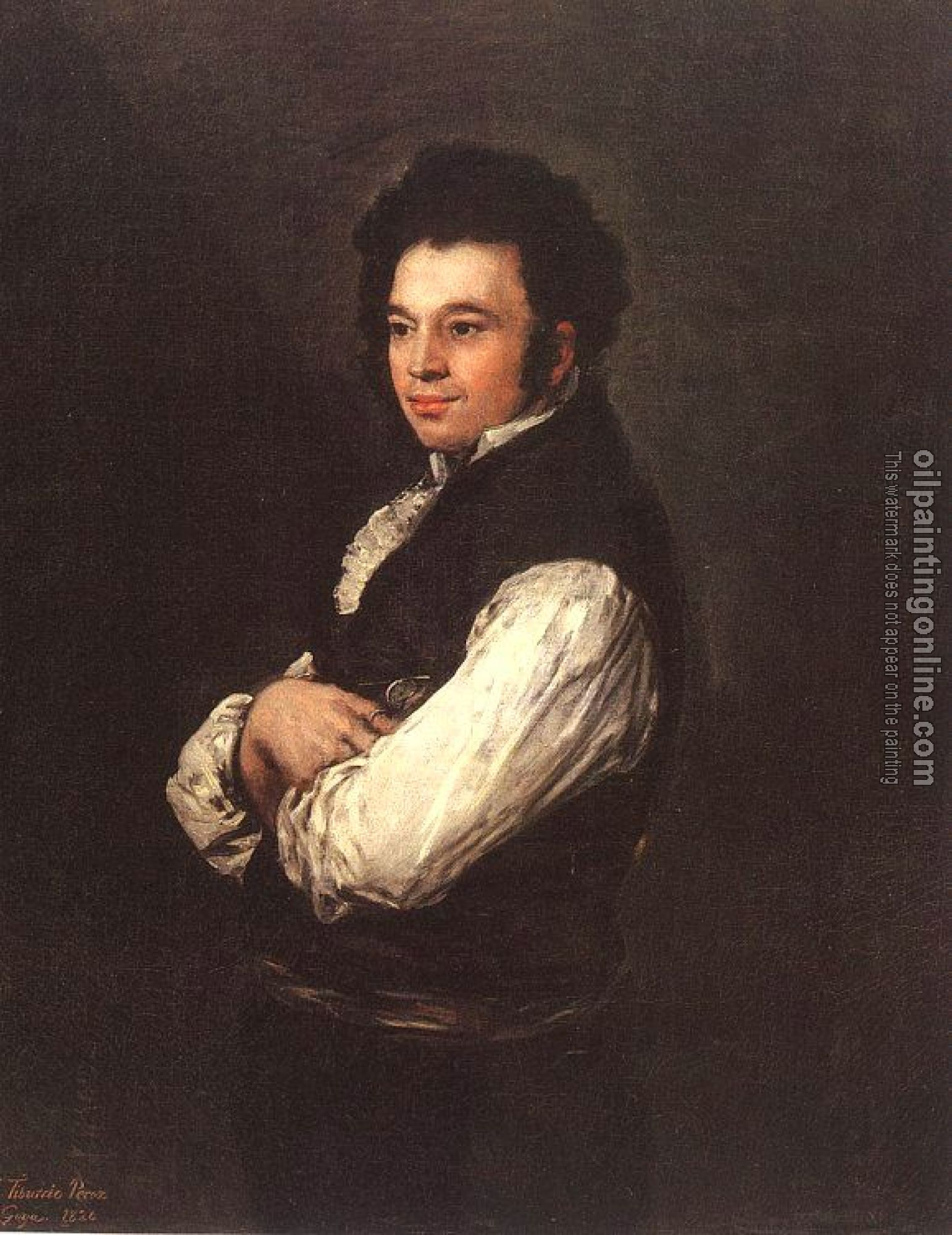 Goya, Francisco de - The Architect Don Tiburcio Perezy Cuervo